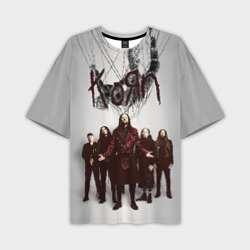 Мужская футболка oversize 3D Korn: The Nothing