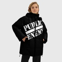Женская зимняя куртка Oversize Public Enemy - фото 2