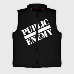 Мужской жилет утепленный 3D Public Enemy
