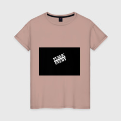 Женская футболка хлопок Public Enemy