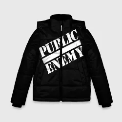 Зимняя куртка для мальчиков 3D Public Enemy