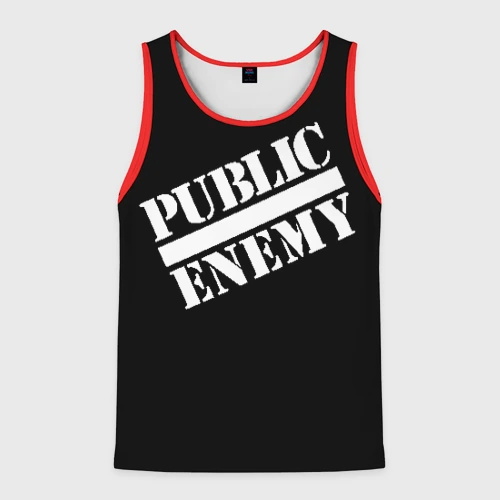 Мужская майка 3D Public Enemy