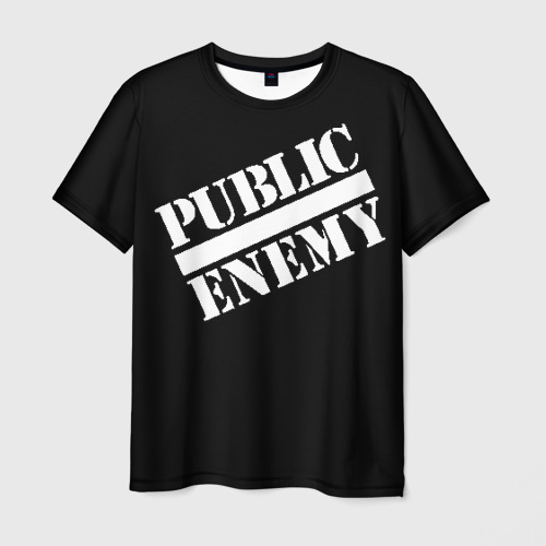 Мужская футболка 3D Public Enemy, цвет 3D печать