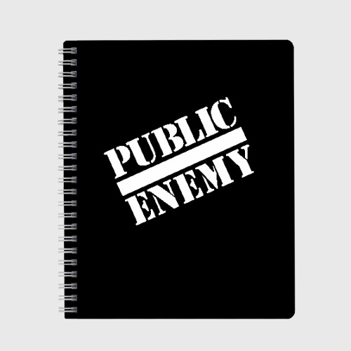 Тетрадь Public Enemy, цвет клетка