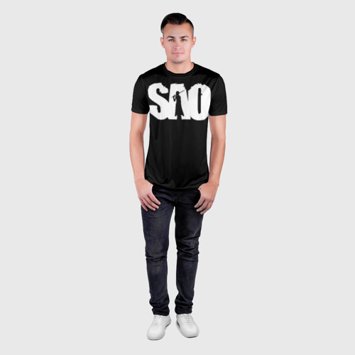 Мужская футболка 3D Slim SAO, цвет 3D печать - фото 4