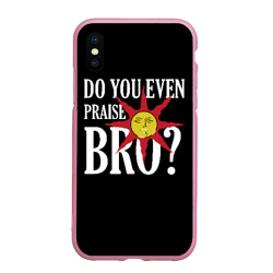 Чехол для iPhone XS Max матовый Bro