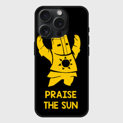 Чехол силиконовый для Apple iPhone 15 Pro матовый Praise