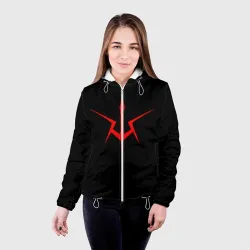 Женская куртка 3D Code Geass logo red - фото 2