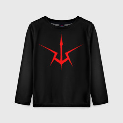 Детский лонгслив 3D Code Geass logo red