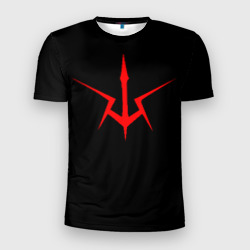 Мужская футболка 3D Slim Code Geass logo red