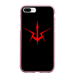 Чехол для iPhone 7Plus/8 Plus матовый Code Geass logo red