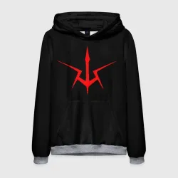 Мужская толстовка 3D Code Geass logo red