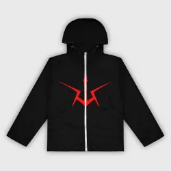 Женская ветровка 3D Code Geass logo red