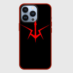Чехол для iPhone 13 Pro Code Geass logo red