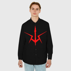 Мужская рубашка oversize 3D Code Geass logo red - фото 2