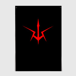 Постер Code Geass logo red