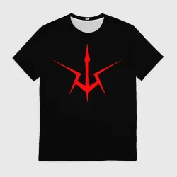 Мужская футболка 3D Code Geass logo red