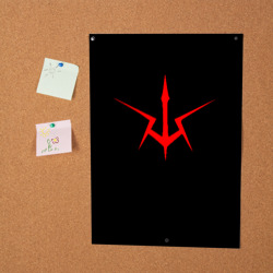 Постер Code Geass logo red - фото 2