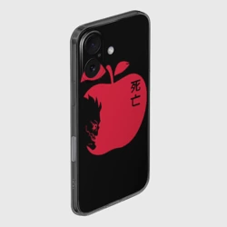 Чехол для iPhone 16 силиконовый с защитой камеры Яблоко Рюка - фото 2