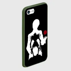 Чехол для iPhone 5/5S матовый Рюк в свете - фото 2