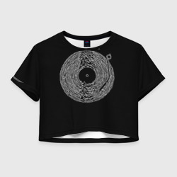 Женская футболка Crop-top 3D Joy Division