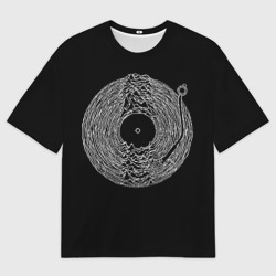 Мужская футболка oversize 3D Joy Division