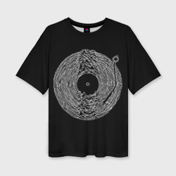 Женская футболка oversize 3D Joy Division