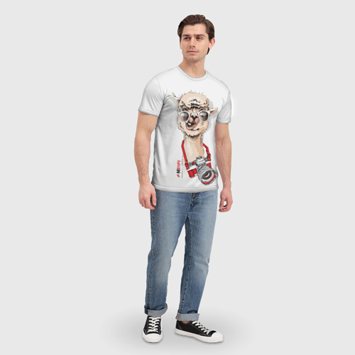 Мужская футболка 3D #NoDrama, цвет 3D печать - фото 5