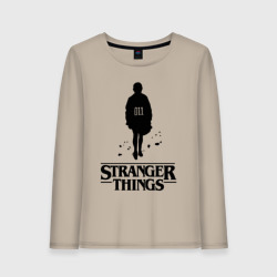 Женский лонгслив хлопок Stranger things