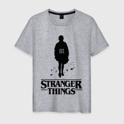 Stranger things – Мужская футболка хлопок с принтом купить со скидкой в -20%
