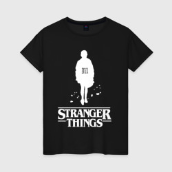 Женская футболка хлопок Stranger things