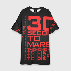 Детское платье 3D 30 Seconds to mars