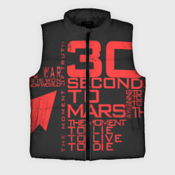 Мужской жилет утепленный 3D 30 Seconds to mars