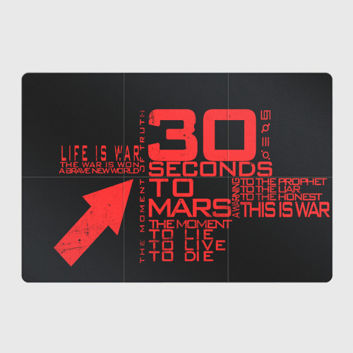 Магнитный плакат 3Х2 30 Seconds to mars