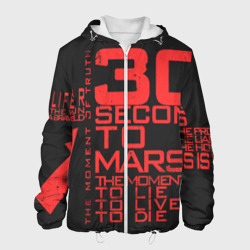 Мужская куртка 3D 30 Seconds to mars