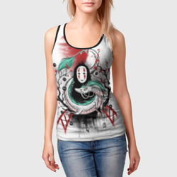 Женская майка 3D Хаку обвивает Каонаси - фото 2