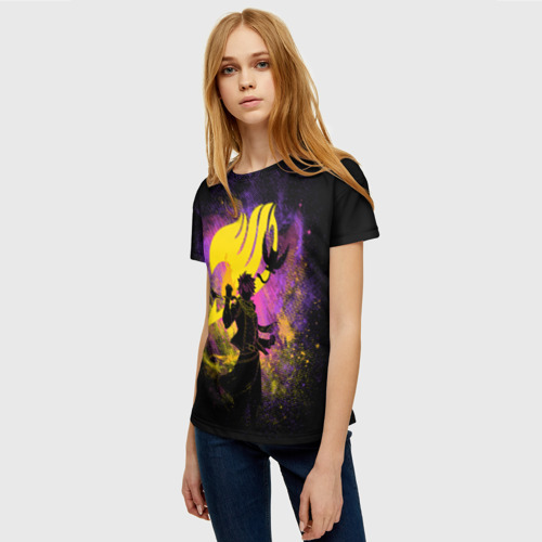 Женская футболка 3D Маг Fairy Tail, цвет 3D печать - фото 3