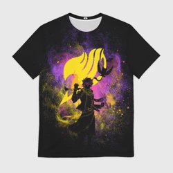 Мужская футболка 3D Маг Fairy Tail