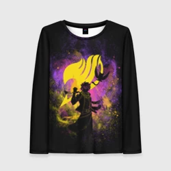 Женский лонгслив 3D Маг Fairy Tail