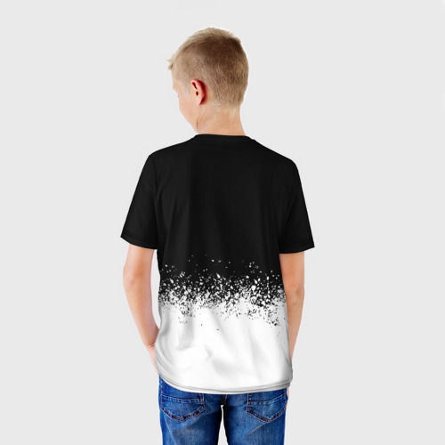 Детская футболка 3D с принтом LINKIN PARK, вид сзади #2