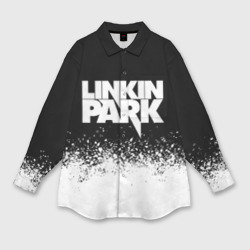 Женская рубашка oversize 3D Linkin Park