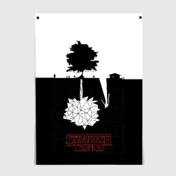 Постер Stranger things
