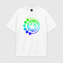 Мужская футболка Oversize хлопок texturе Blink-182
