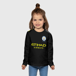 Детский лонгслив 3D De Bruyne away 19-20 - фото 2