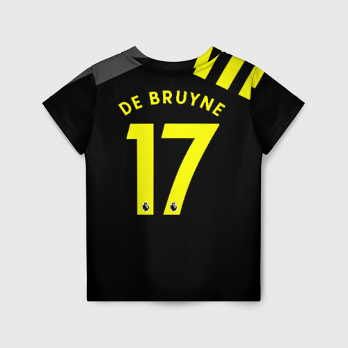 Детская футболка 3D De Bruyne away 19-20 - фото 2