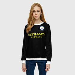 Женский свитшот 3D De Bruyne away 19-20 - фото 2