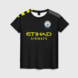 Женская футболка 3D Manchester City away 19-20