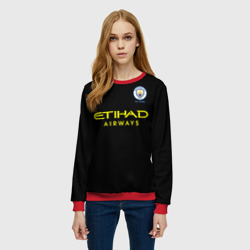 Женский свитшот 3D Manchester City away 19-20 - фото 2