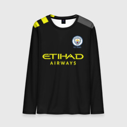 Мужской лонгслив 3D Manchester City away 19-20