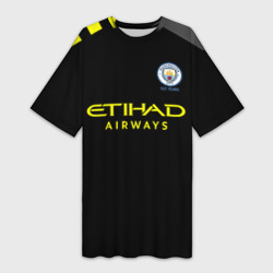 Платье-футболка 3D Manchester City away 19-20